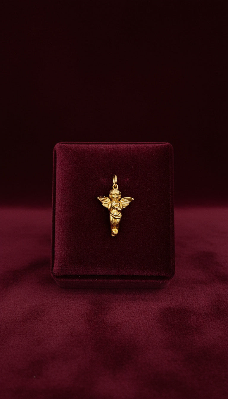 Cherry Angel - Charm Oro