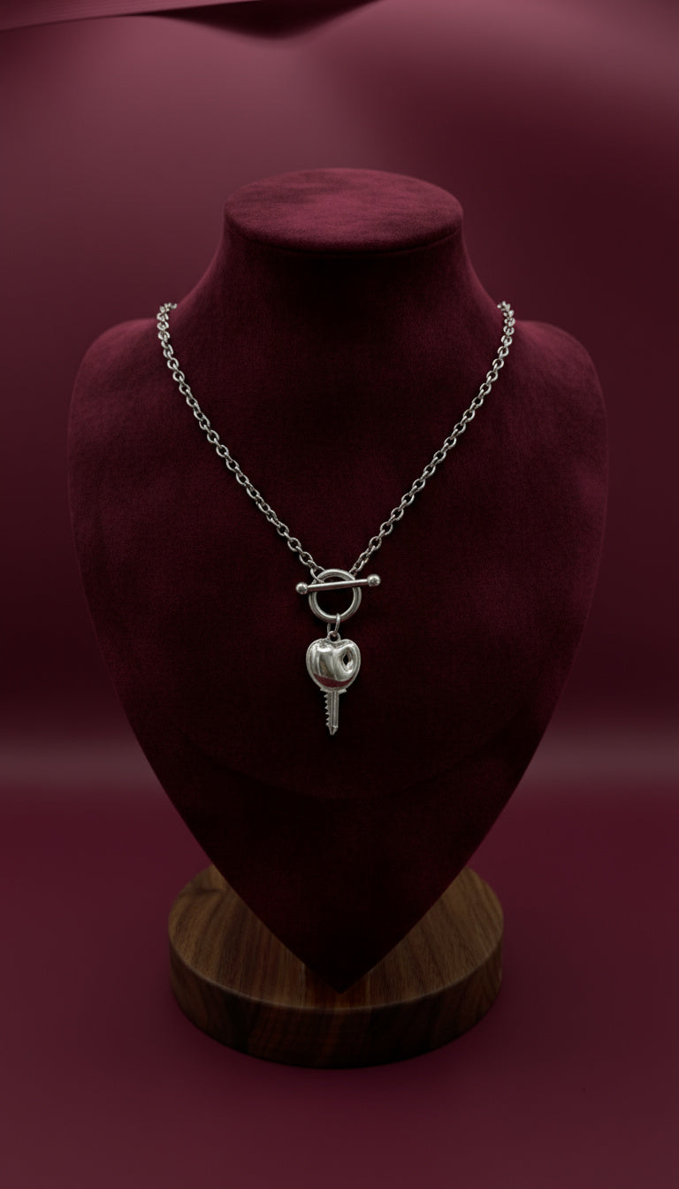 Cherry Key - Charm Plata