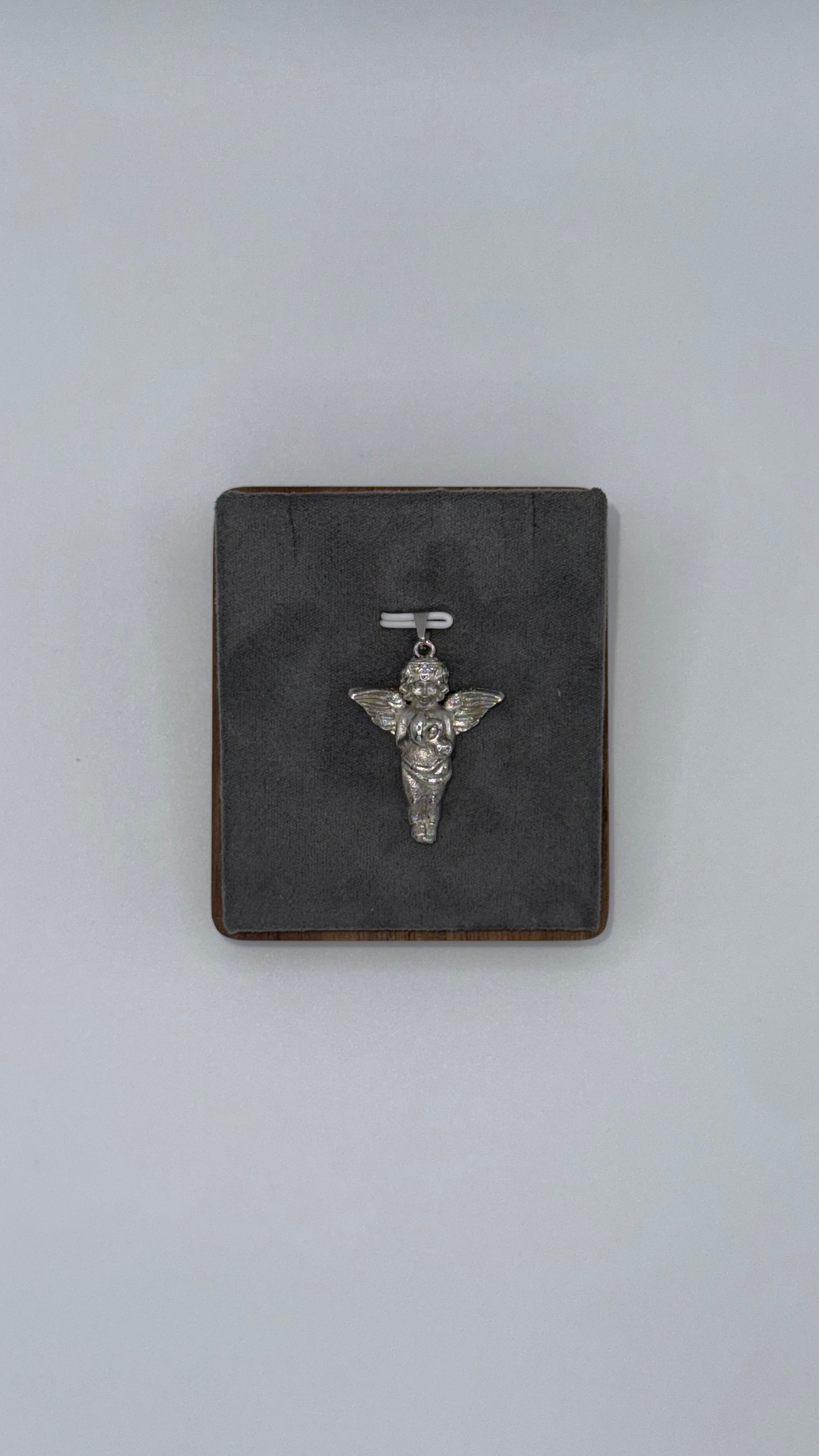 COLLAR CHERRY ANGEL PLATA