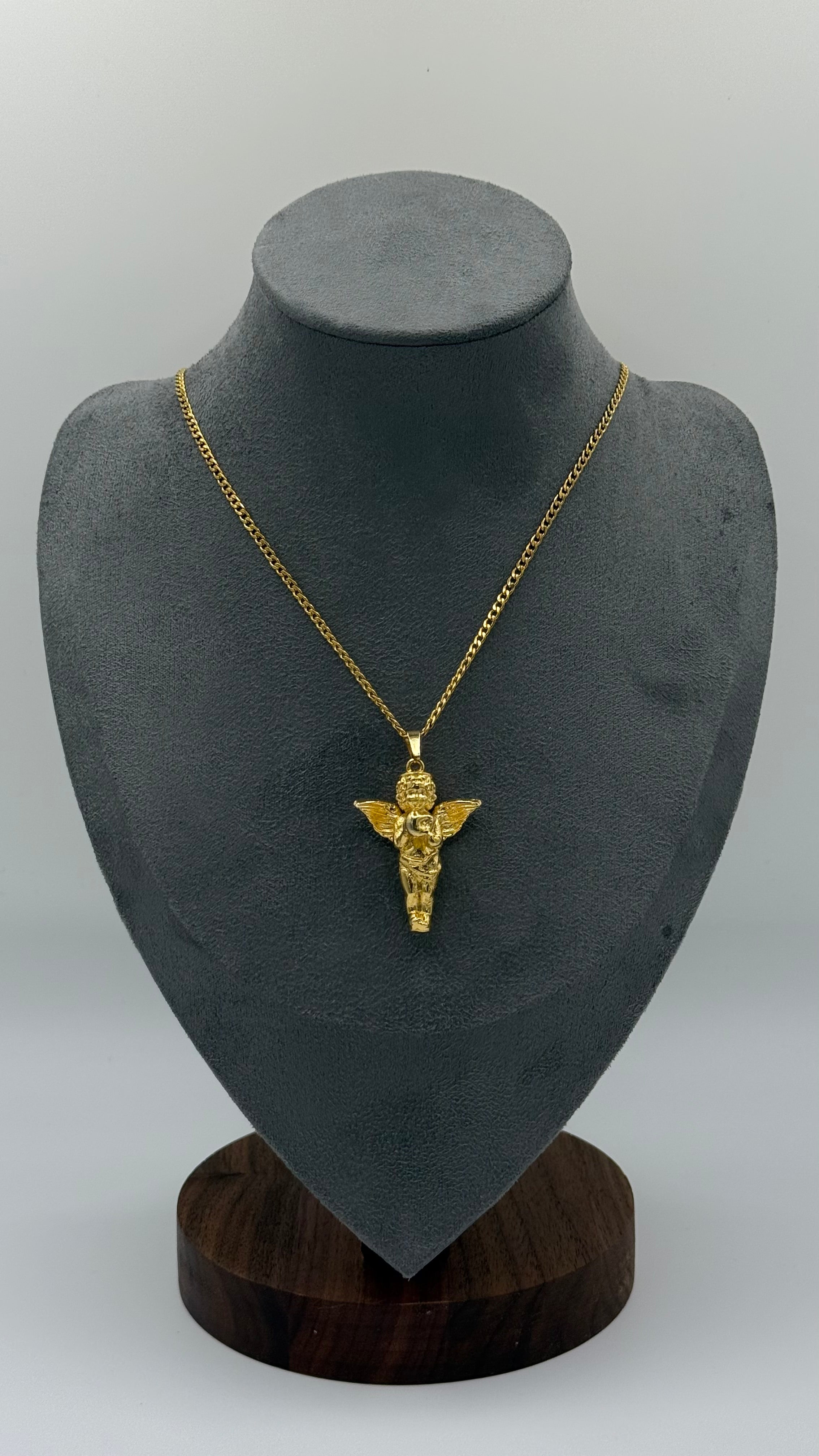 COLLAR CHERRY ANGEL ORO