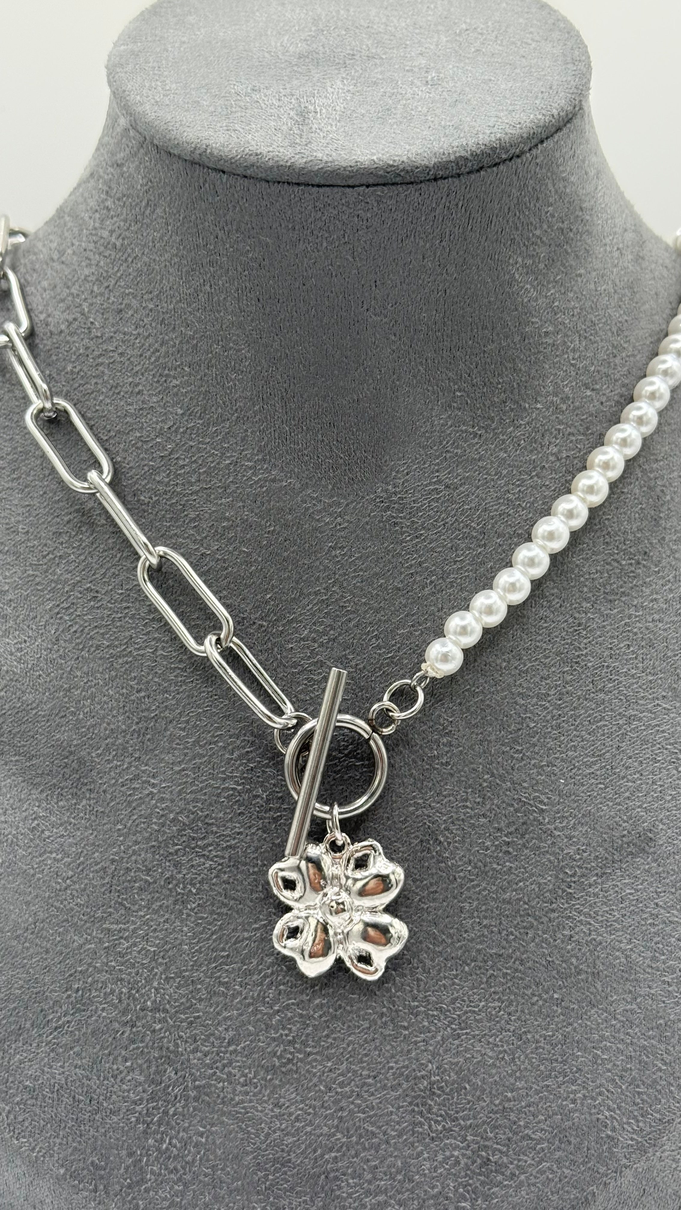 Dual Blossom - Collar