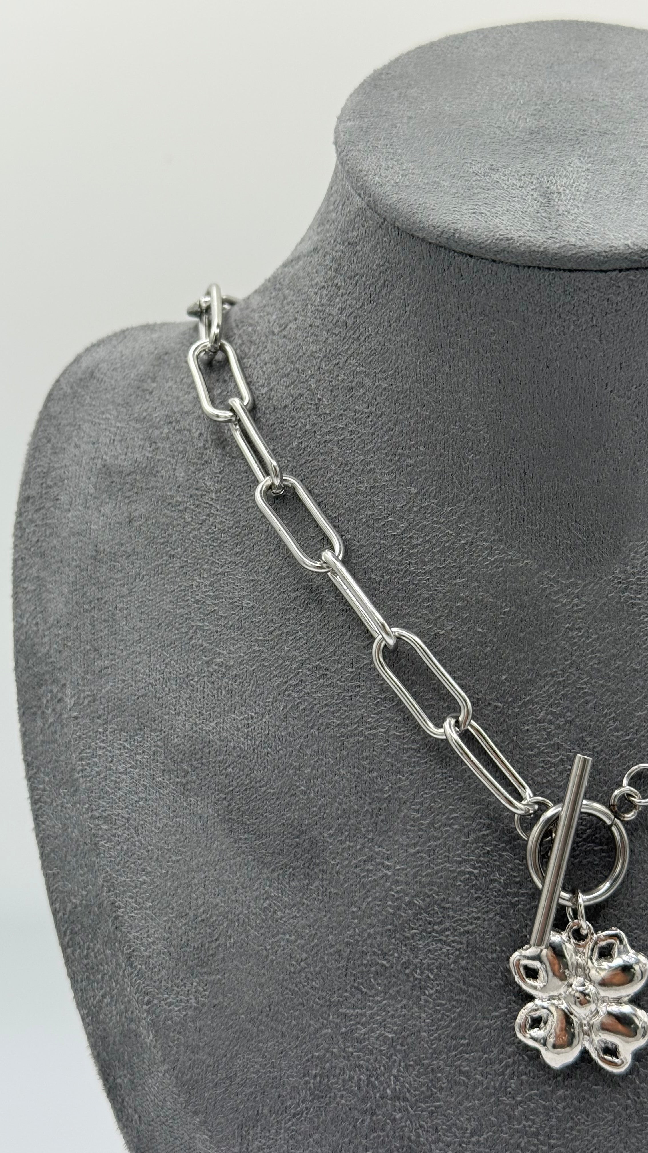 Dual Blossom - Collar