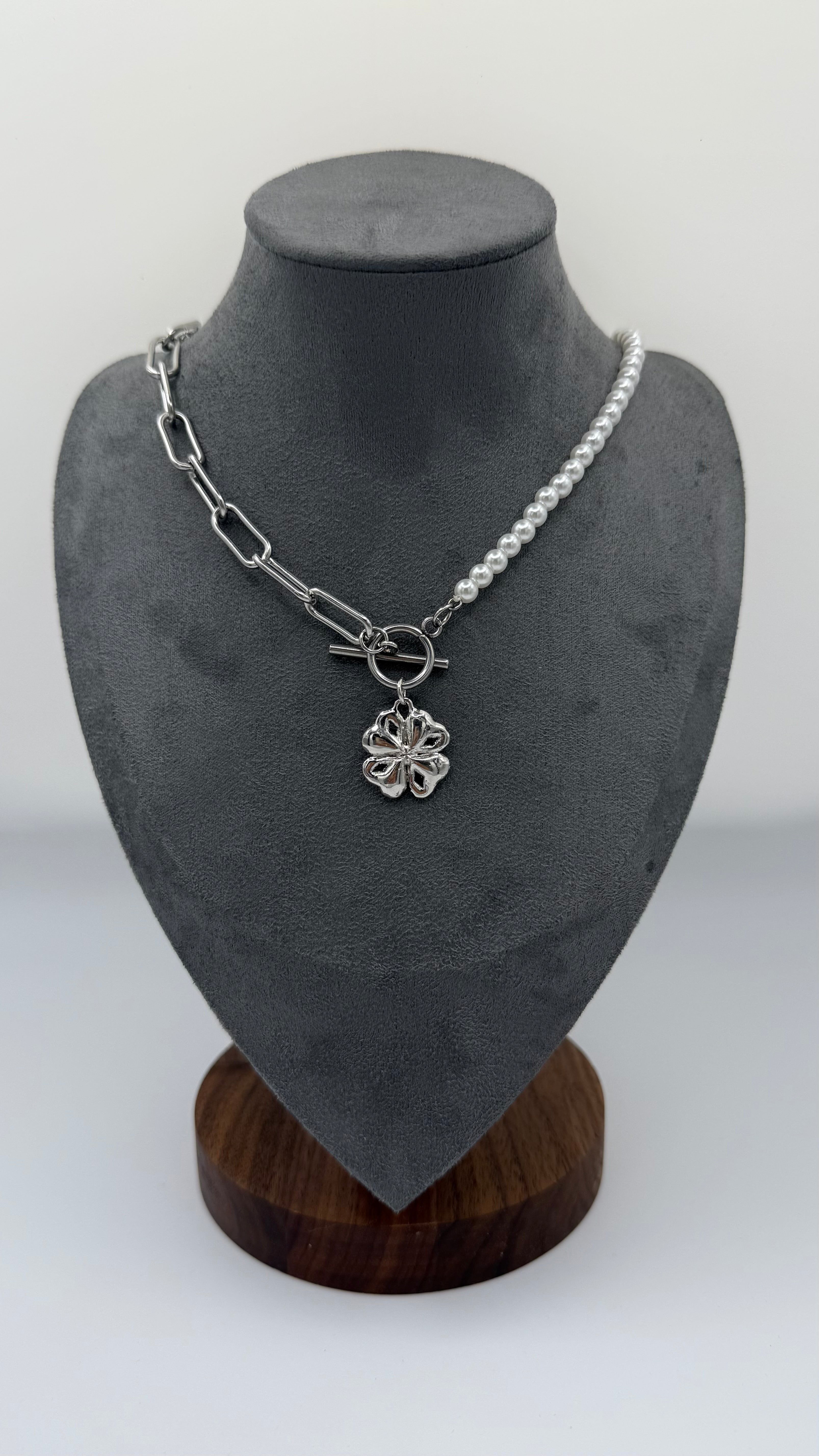 Dual Blossom - Collar