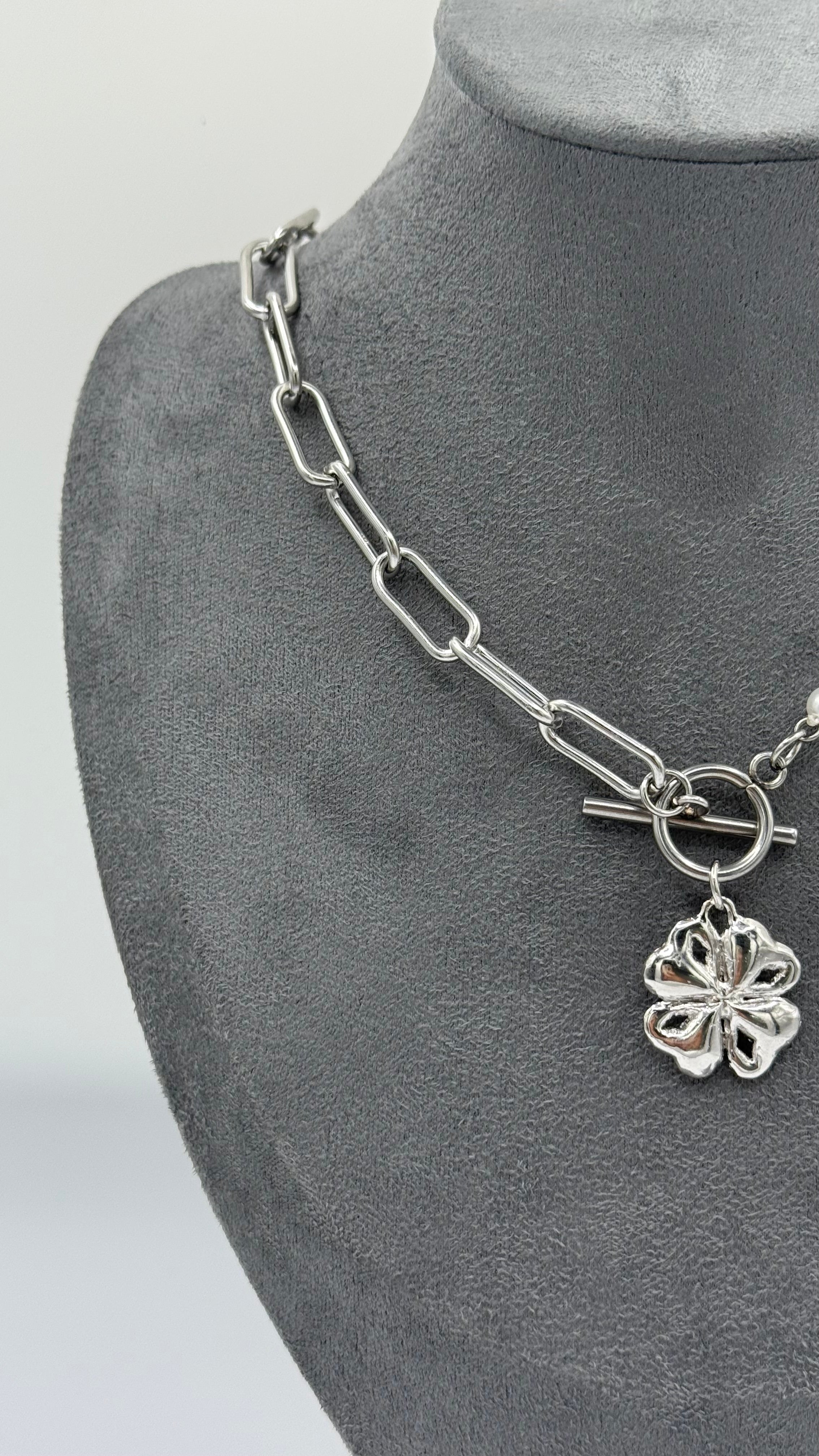 Dual Blossom - Collar