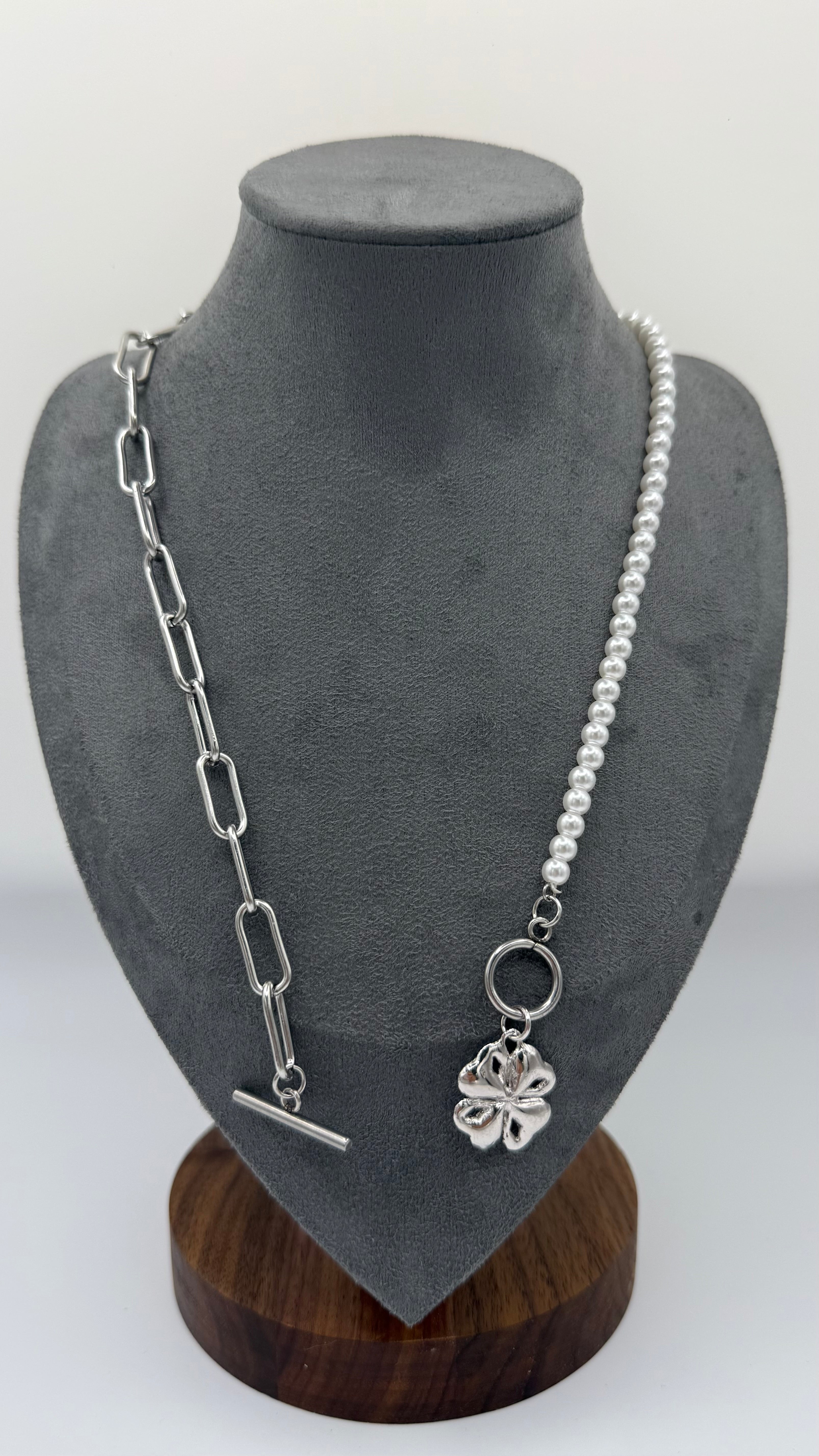 Dual Blossom - Collar