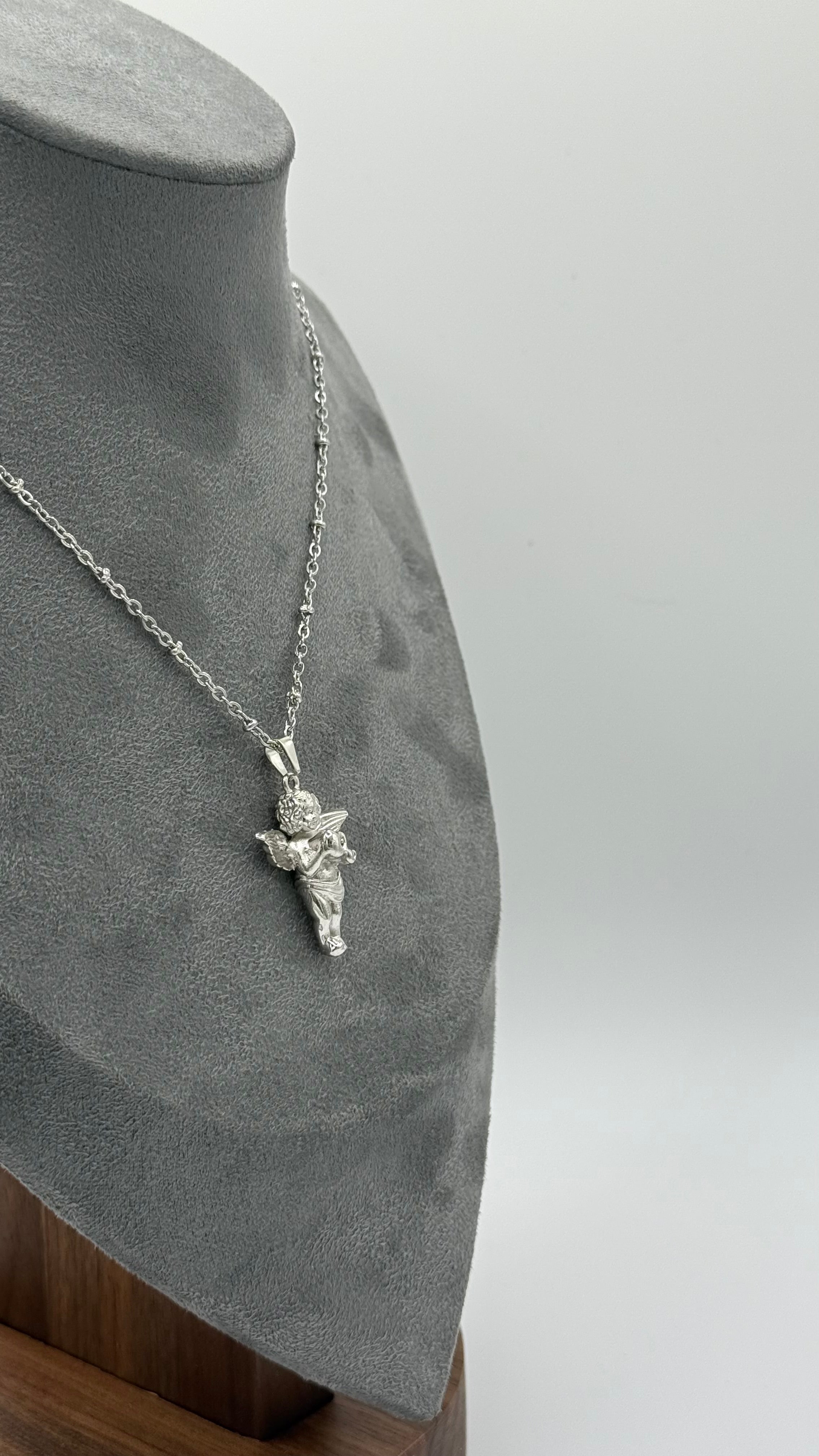 My Beloved Angel - Collar Plata
