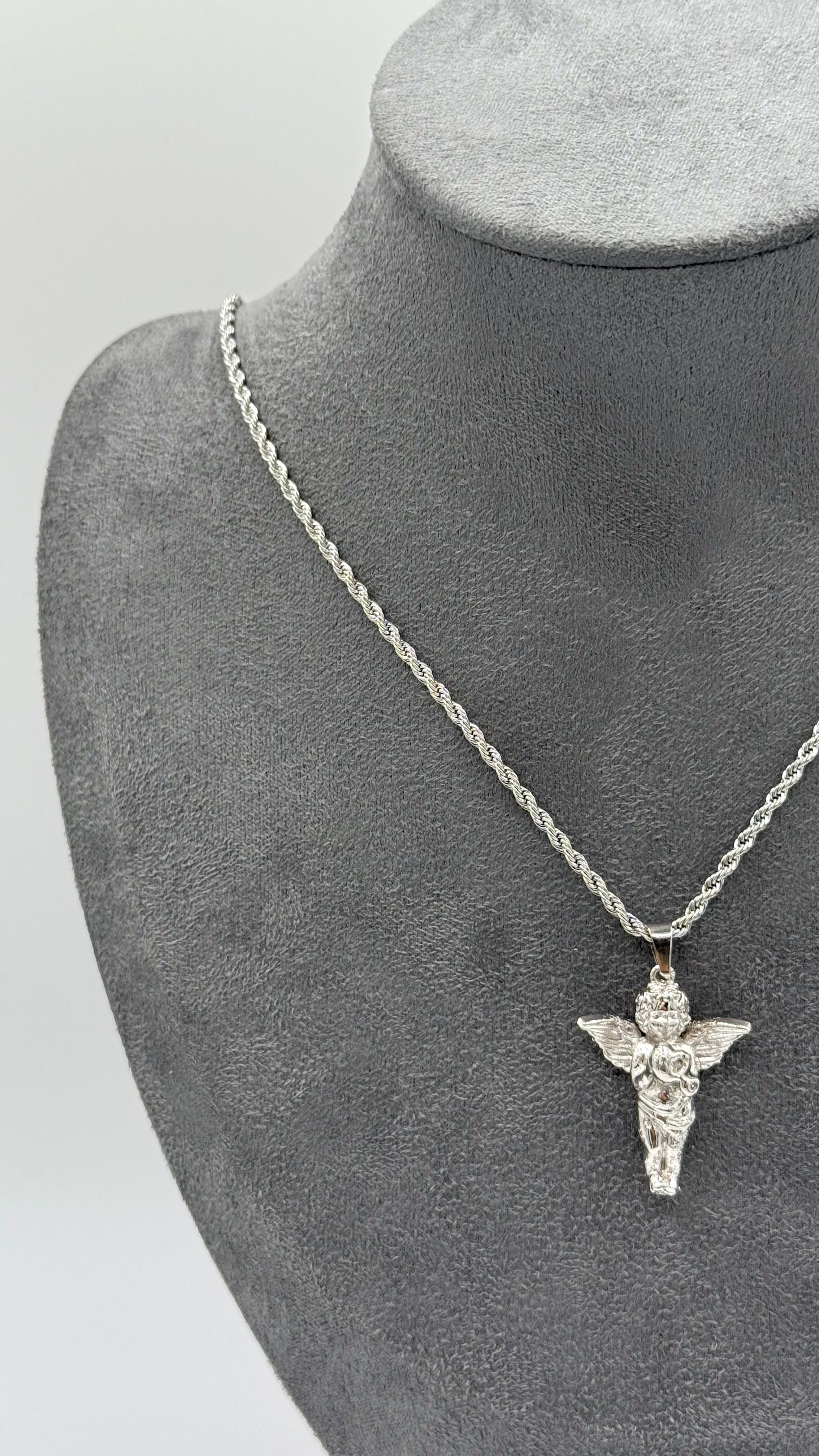 My Beloved Angel - Collar Plata