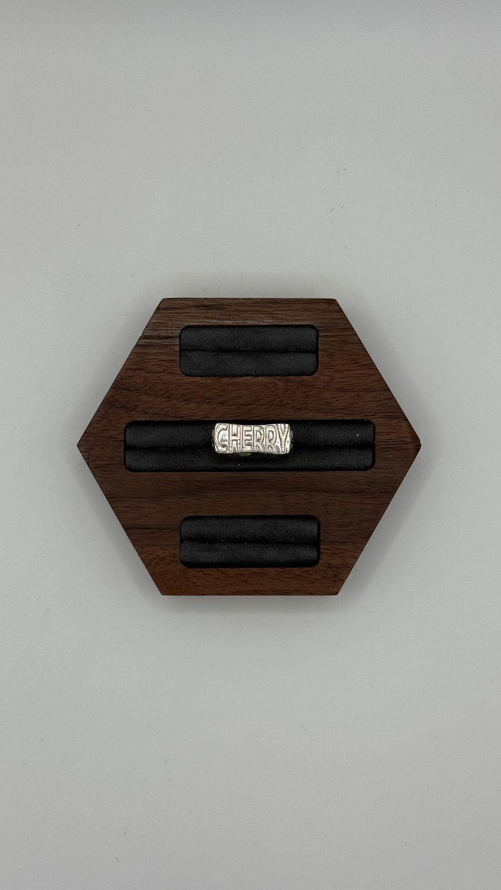 Cherry Stamp - Anillo Plata