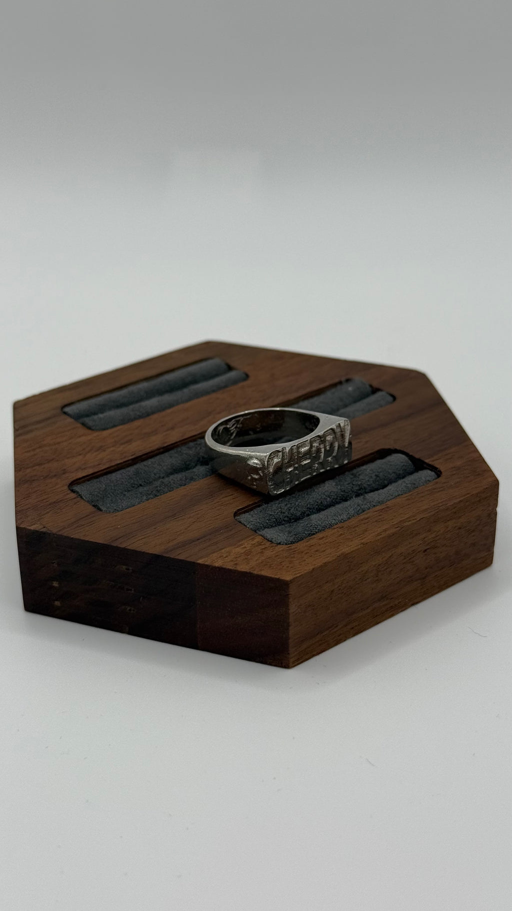 Cherry Stamp - Anillo Plata