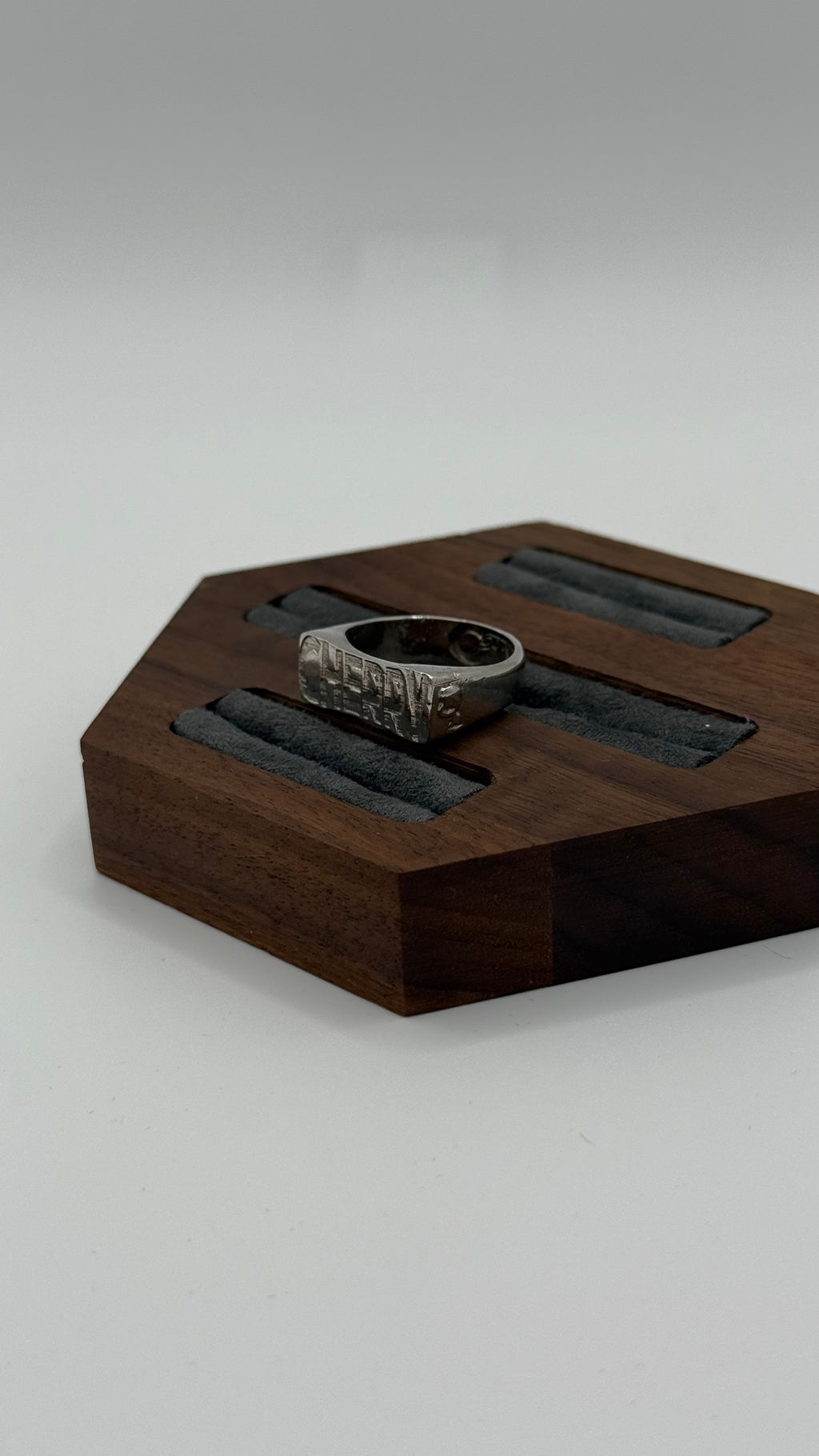 Cherry Stamp - Anillo Plata