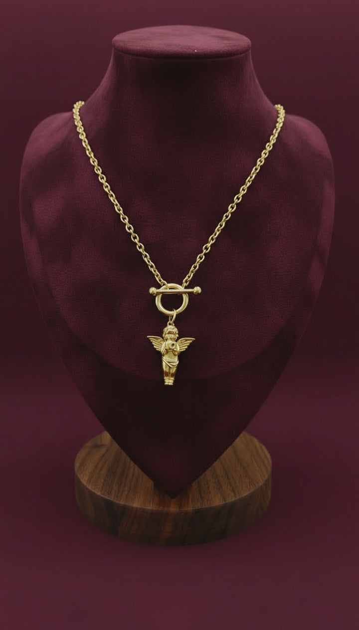 Cherry Angel - Charm Oro