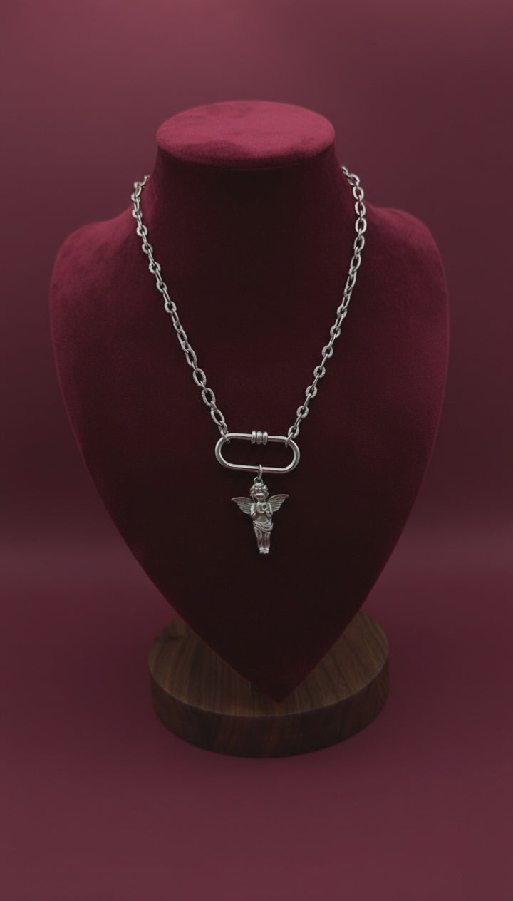 Cherry Angel - Charm Plata