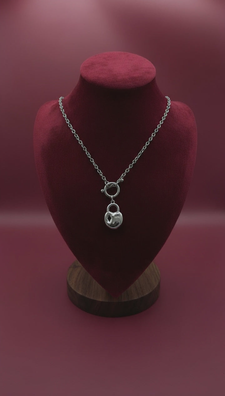 Cherry Locker - Charm Plata